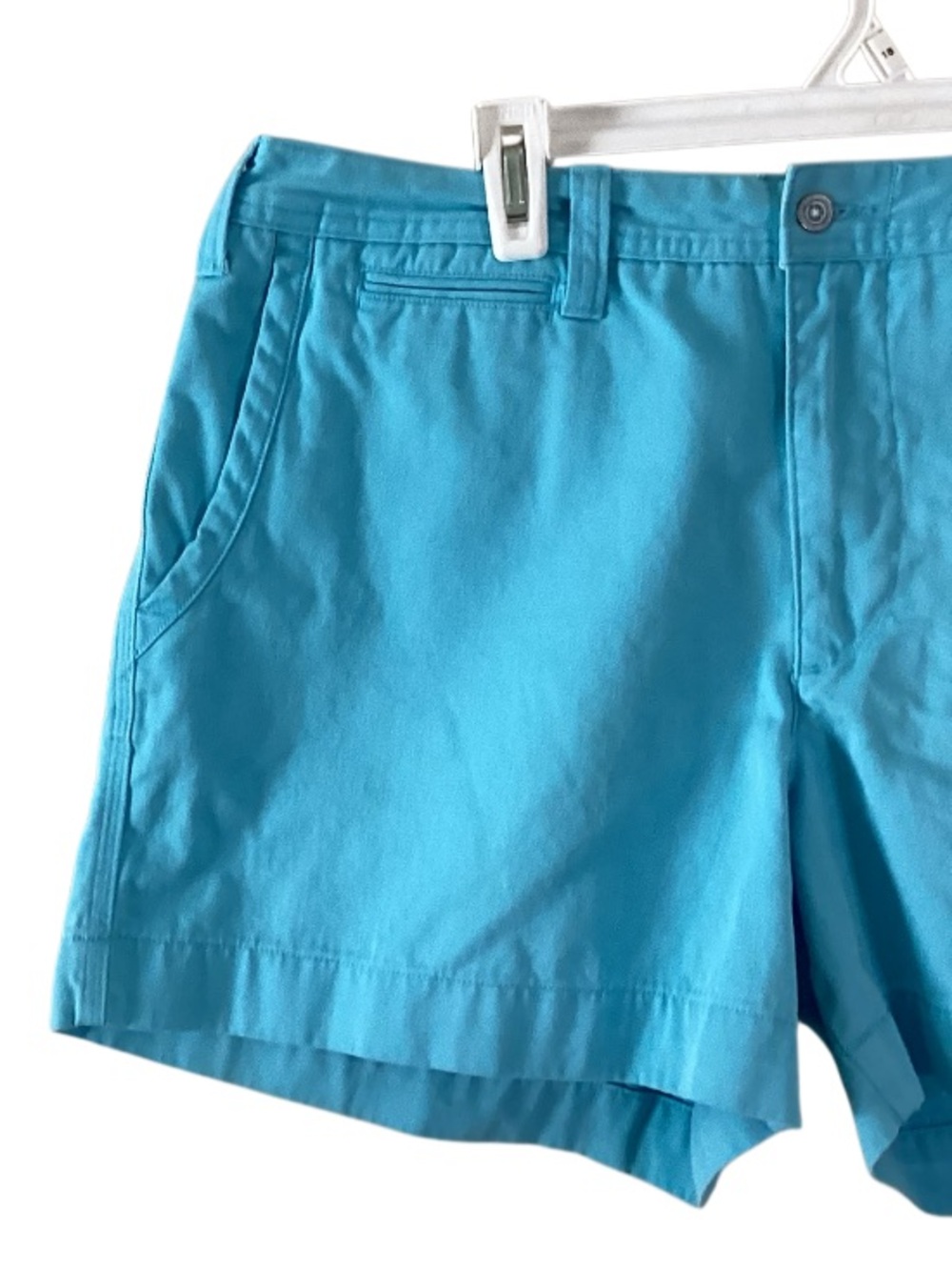 Polo Ralph Lauren Cotton Chino Shorts in Vibrant Turquoise Blue 14 - Picture 3 of 8